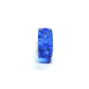 10MM Sapphire Blue Glass Rondel Bead (72 pieces)