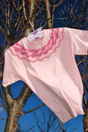 Aunts Design Kids Pink T-Shirt