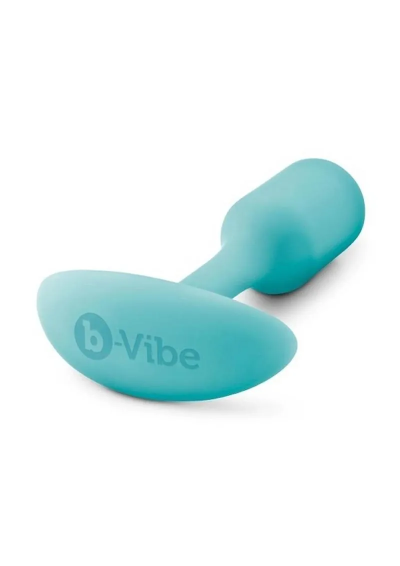 B-Vibe Snug Plug 1 Silicone Weighted Butt Plug