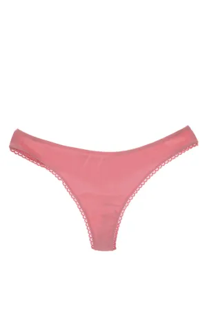 BABY PINK Satin Thong