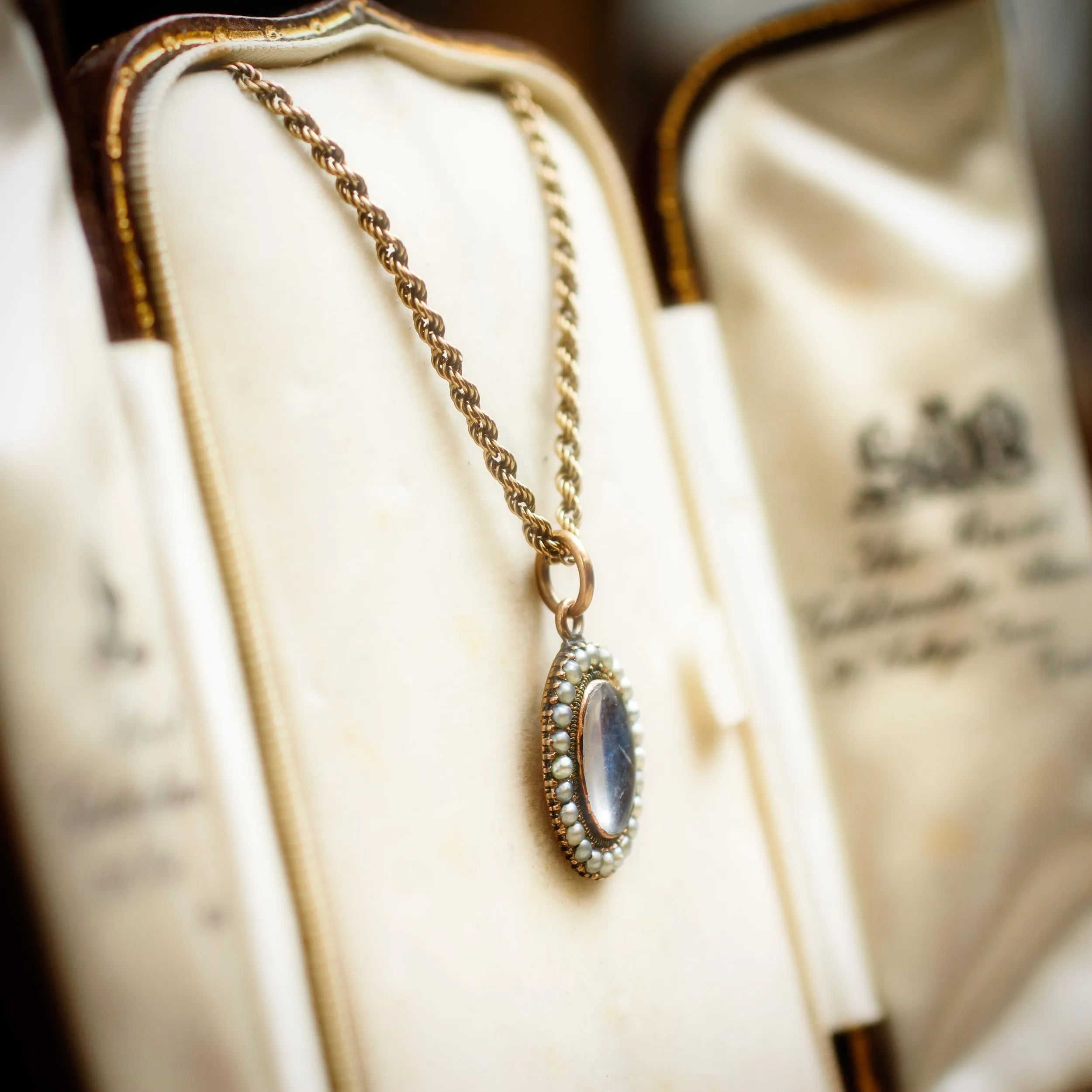 Beloved Antique Victorian Seed Pearl Pendant