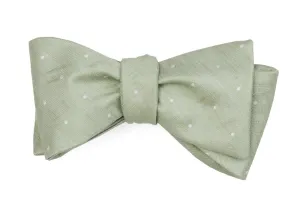 Bulletin Dot Sage Green Bow Tie