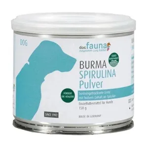 BURMA Spirulina powder blue green algae dogs