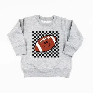 Checkers Smiley - Football - Child Sweater