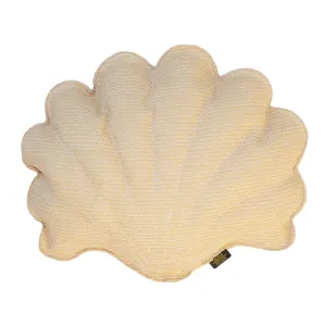 Coussin coquillage - Raphia ou Blanc ou Bleu - Extérieur