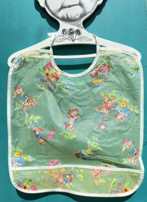 Delightful 1950s Bibs Decorated with Cute Anthropomorphic Animals