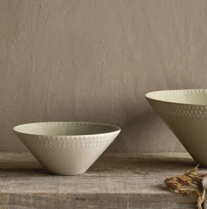 Ela Dinnerware Range - Sage Green - Serving Bowl