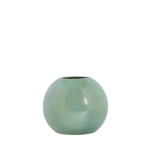 Eslia vase H20 cm. dark mint