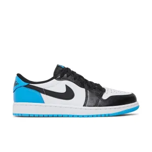 Jordan 1 Retro Low OG Black Dark Powder Blue