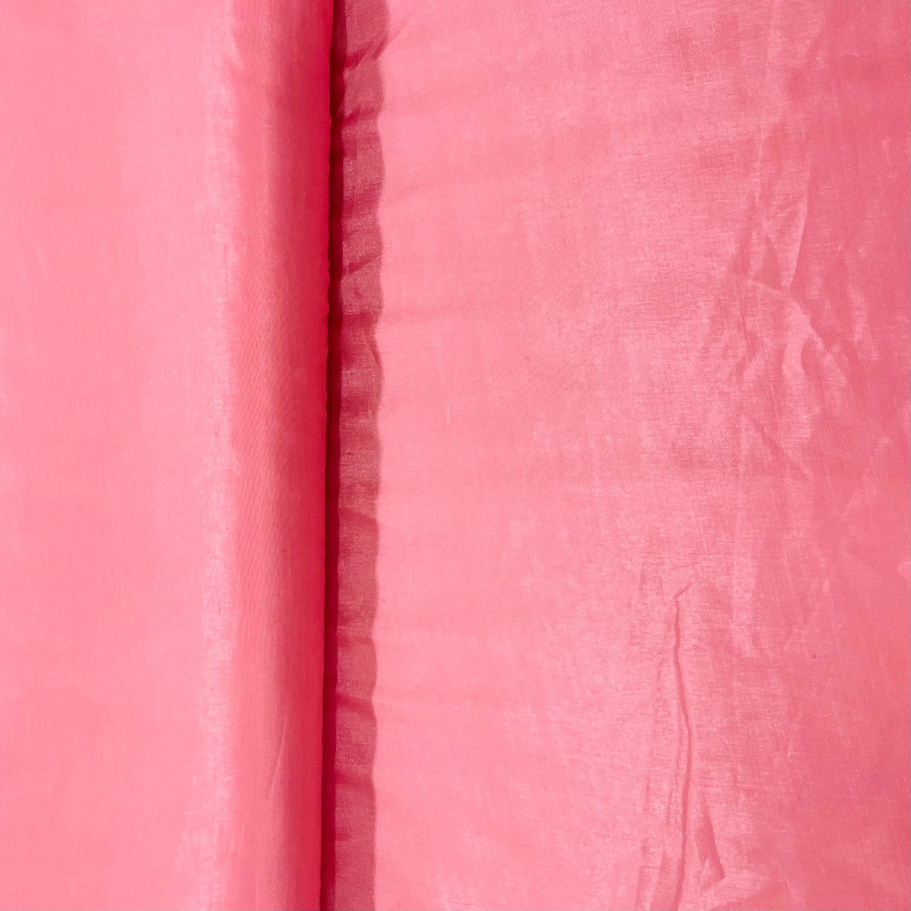 Light Corel Pink Solid Santoon Fabric