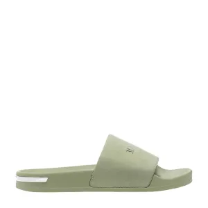 Miss Mallet Mint Green Nubuck Sliders