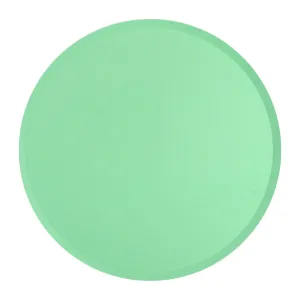 Neon Mint Plates - Lunch 12 Pkt