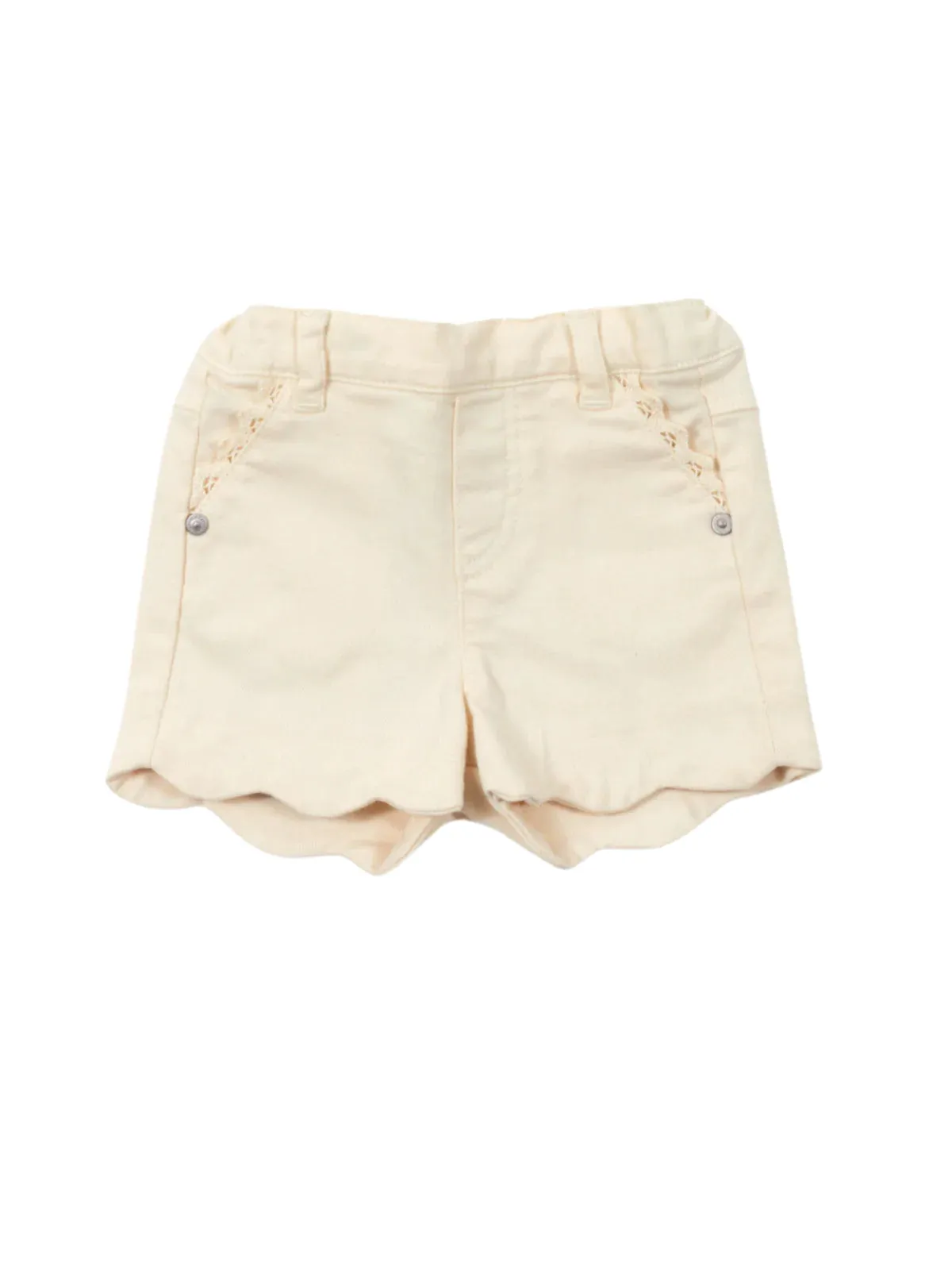 Pale Yellow Shorts