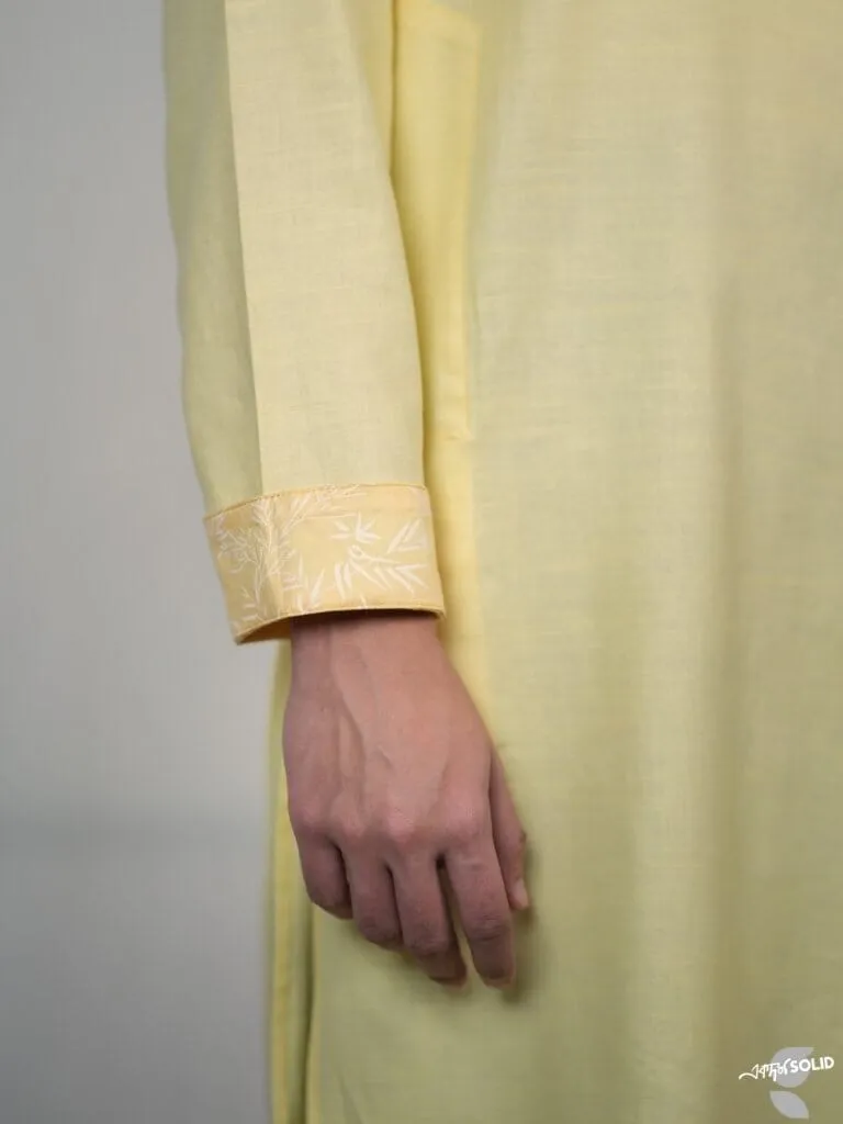 Panjabi | Lemon Yellow