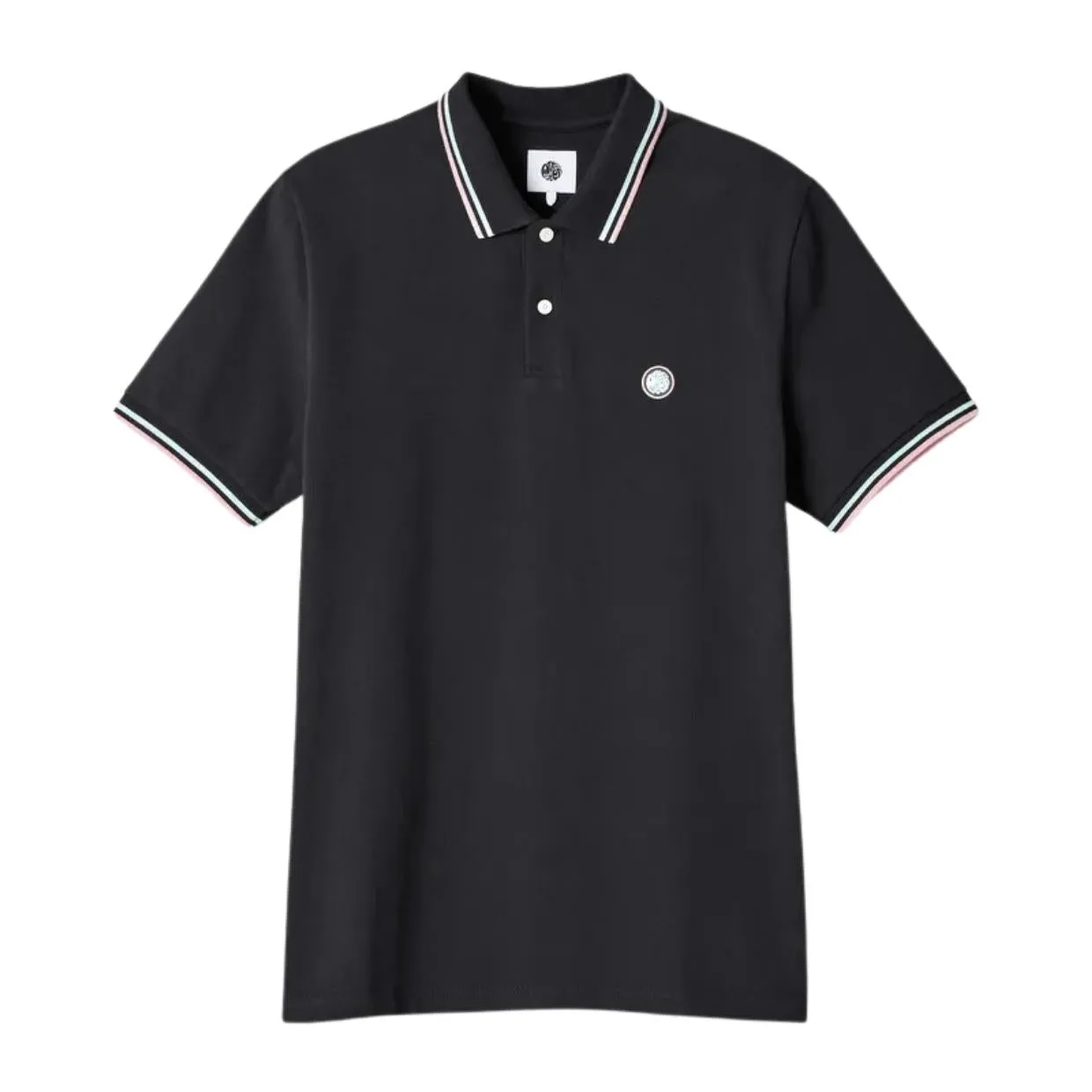 Pretty Green Barton Black Polo Shirt