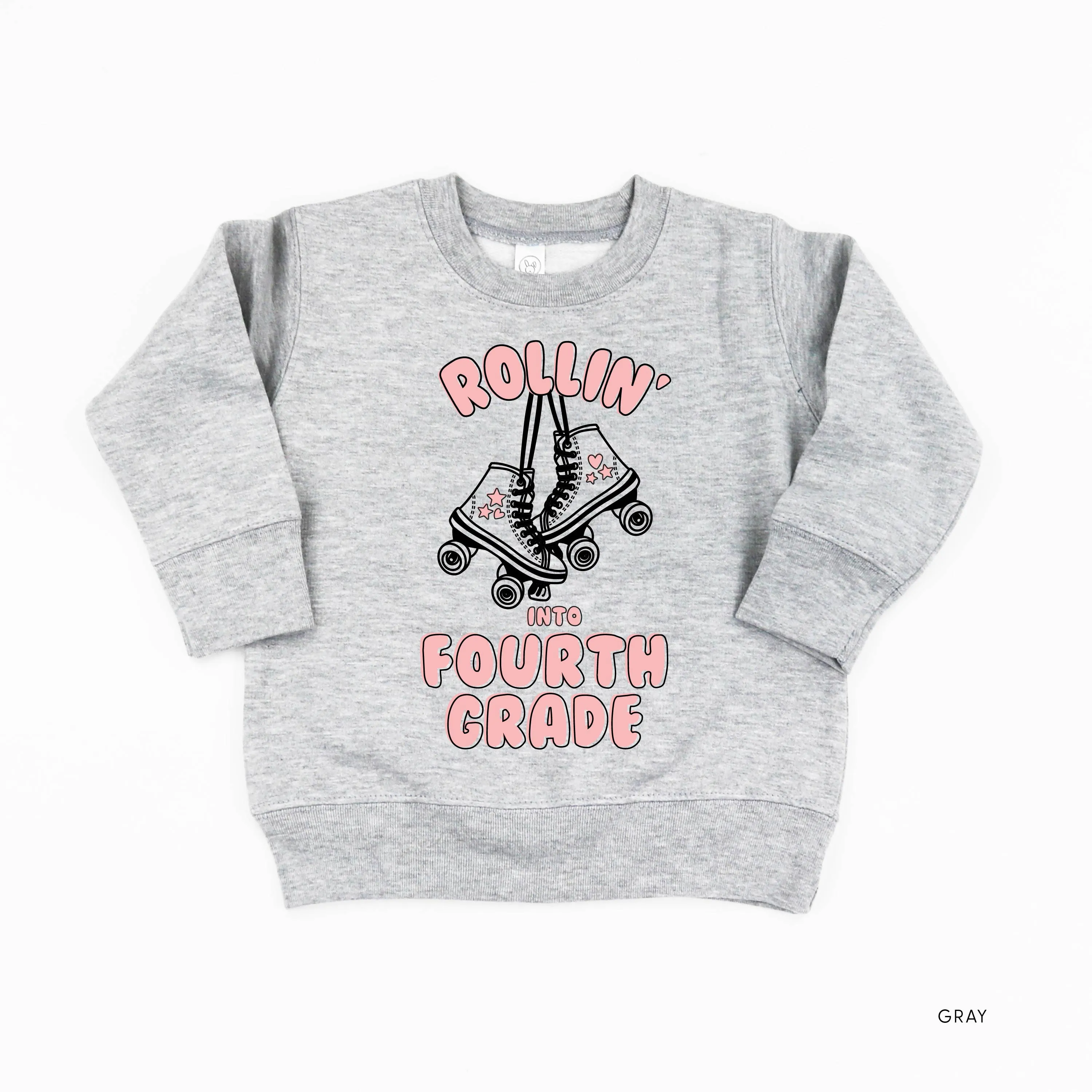 Rollerskates - Rollin' into Fourth Grade - Child Sweater