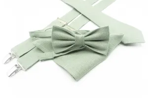 Sage Green Tie Set for Men Wedding