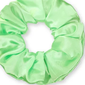 Scrunchies Premium Bridal Satin Available in 3 Sizes Made in the USA Mint