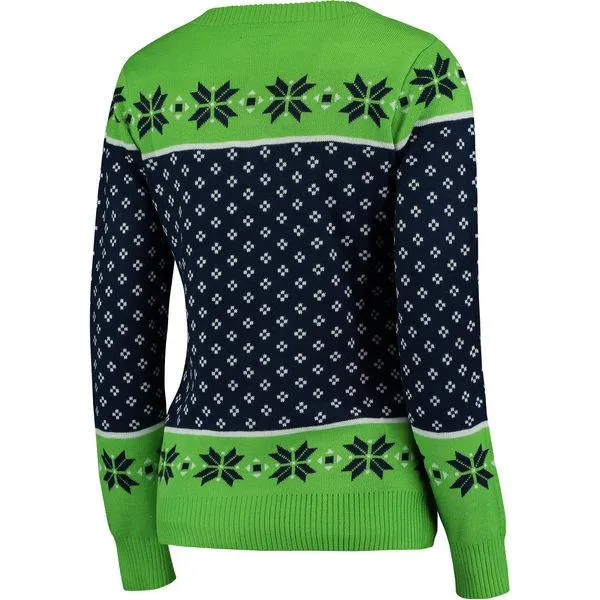 Seattle Seahawks Womens Christmas Sweater