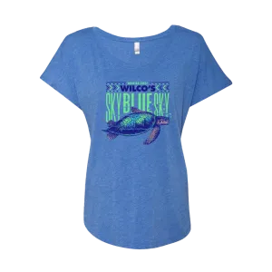 Sky Blue Sky 2022 Turtle Women's Cut T-Shirt