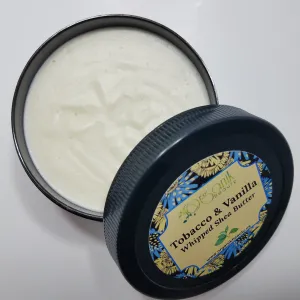 Tobacco and Vanilla Whipped Shea Body Butter